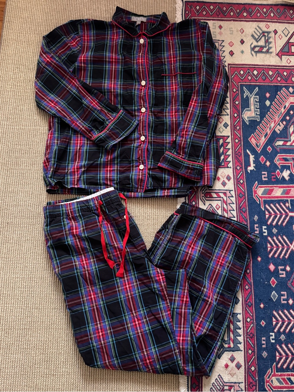 JCrew medium women’s pajama set, EUC